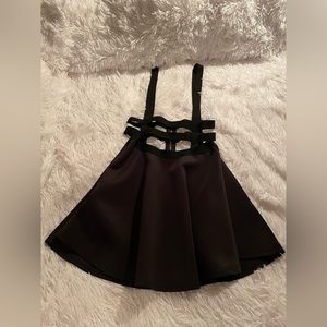 Black skater skirt Amazon Pearl Zipper